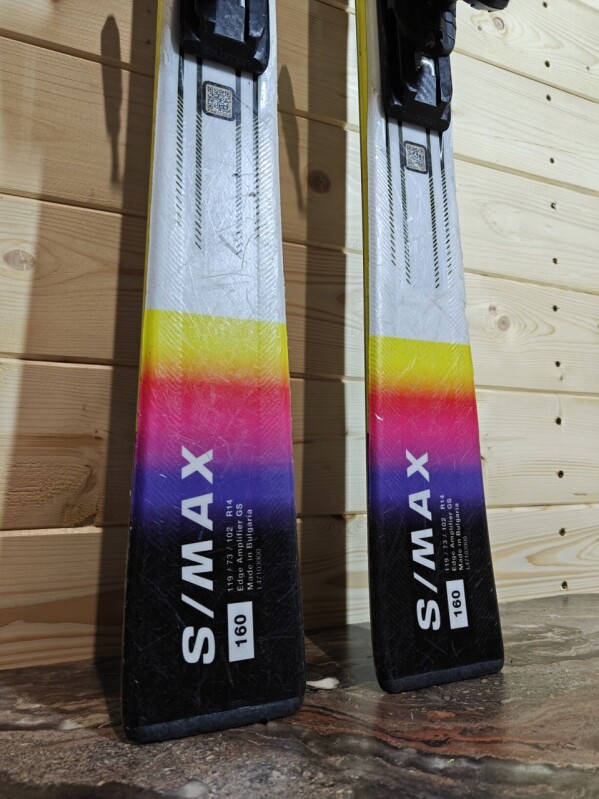 LYŽE SALOMON E S/MAX ENDURANCE 160CM